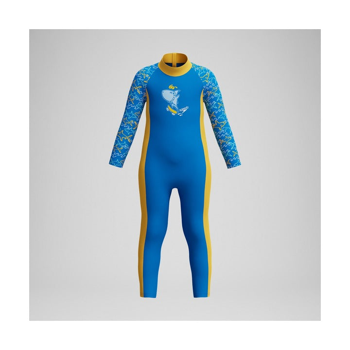 Speedo Boys Printed All-In-One Sun Rash Guard Swimsuit  Boys Rash Guard  Speedo