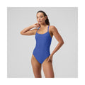 Speedo Women's Solid Thin Strap Racerback One Piece Swimsuit  One Piece Swimsuits  Speedo