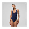 Speedo Women's Solid Bound Cut Out One Piece Swimsuit  One Piece Swimsuits  Speedo