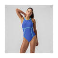 Speedo Women's Bound Crossback One Piece Swimsuit  One Piece Swimsuits  Speedo