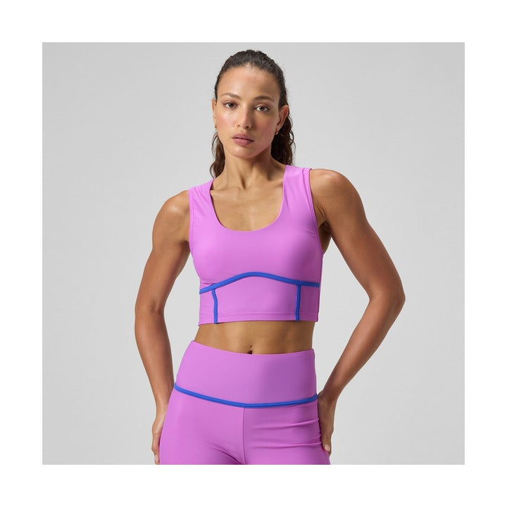 Speedo Women's Bound Crop Top Swimsuit  Crop Top  Speedo