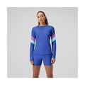Speedo Women's Colorblock Long Sleeve Rash Guard Swim Top  Long Sleeve Rash Guard  Speedo