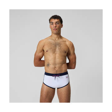 Speedo Men's Logo Swim Brief 3.5 Inch  Swimming Briefs for Men  Speedo