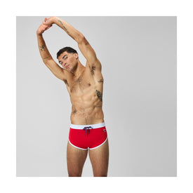Speedo Men's Logo Swim Brief 3.5 Inch  Swimming Briefs for Men  Speedo