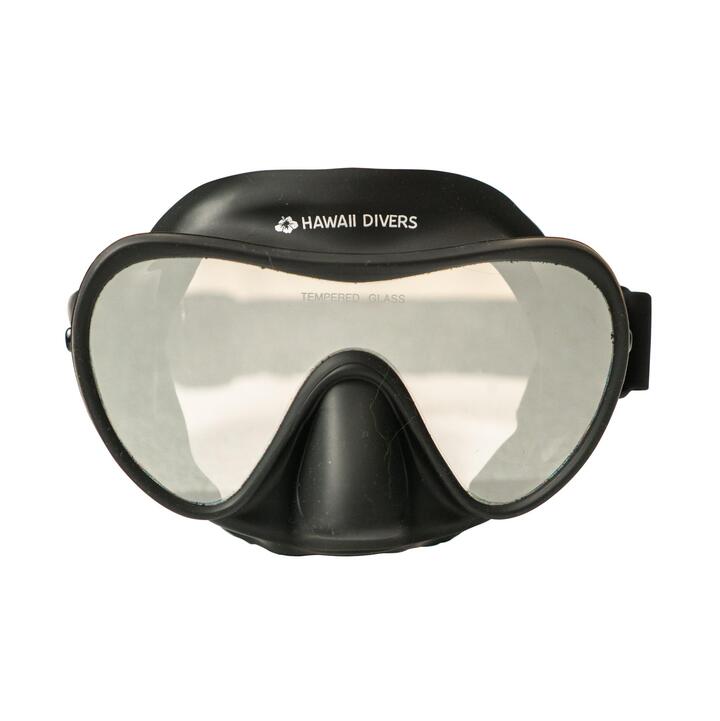 Hawaii Divers Adult Snorkel Mask Deep Sea Mirrored    CLEAR'R