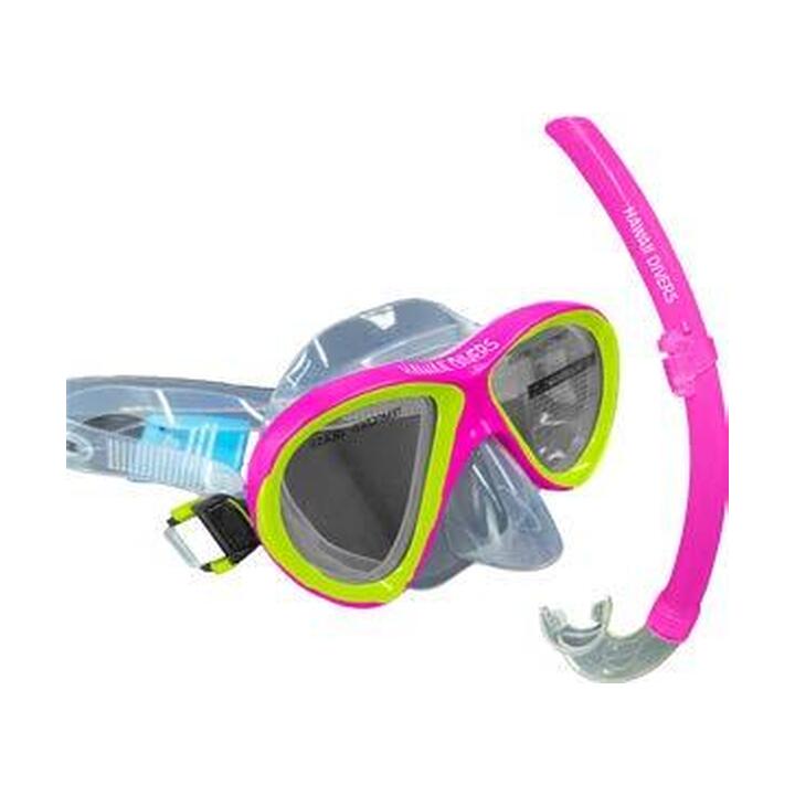 Hawaii Divers Kids Snorkel Combo Guppy    CLEAR'R