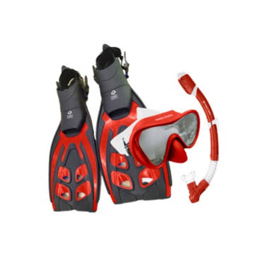 Hawaii Divers Adult Snorkel Set Deep Sea  Snorkel Sets  CLEAR'R