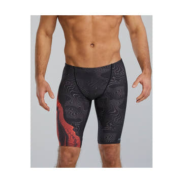 TYR Men's Durafast Elite Jammer Swimsuit - Firestorm    Tyr