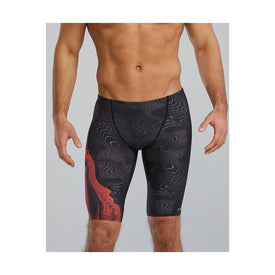 TYR Men's Durafast Elite Jammer Swimsuit - Firestorm    Tyr