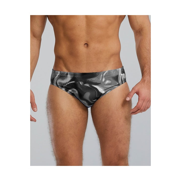 TYR Durafast Elite Men's Brief Swimsuit - Waveform    Tyr