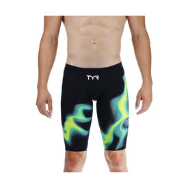 TYR Men's Venzo Low Waist Technical Jammer Swimsuit - Infrared    Tyr