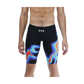 TYR Men's Venzo Low Waist Technical Jammer Swimsuit - Infrared    Tyr