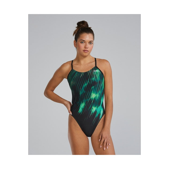 TYR Durafast Elite Women's Cutoutfit One Piece Swimsuit - Cycloid    Tyr
