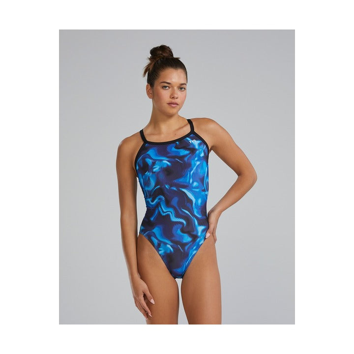 TYR Durafast Elite Women's Diamondfit One Piece Swimsuit - Waveform    Tyr