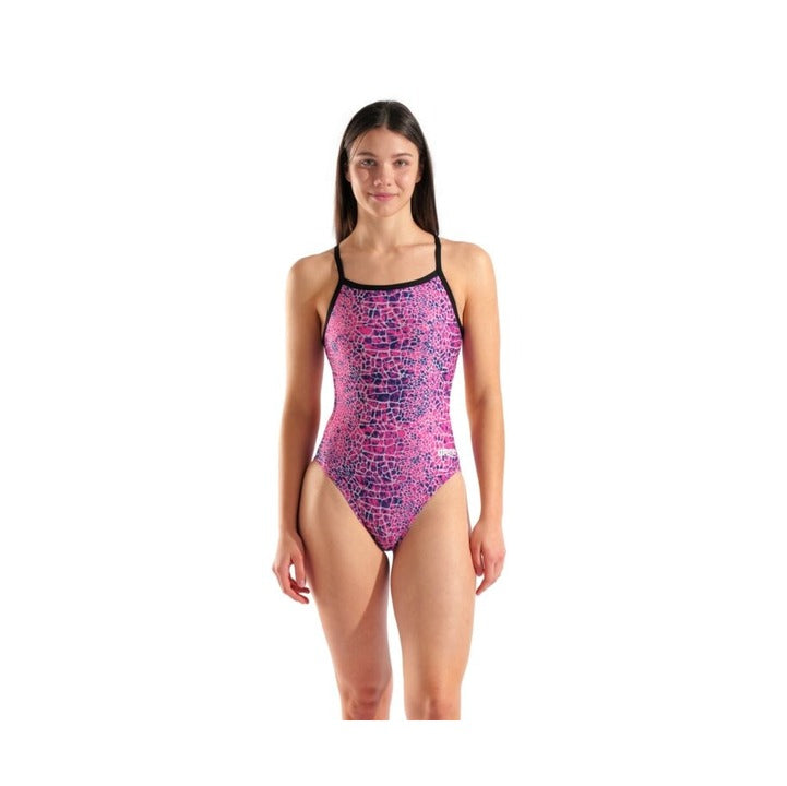 Arena Women's Snakeskin Challenge One Piece Swimsuit  One Piece Swimsuits  Arena