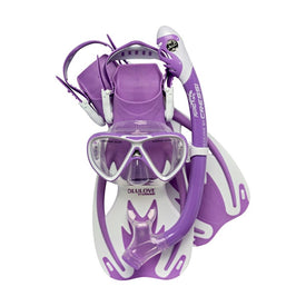 Cressi Rocks Pro Dry Set Kid Snorkel Sets    Cressi