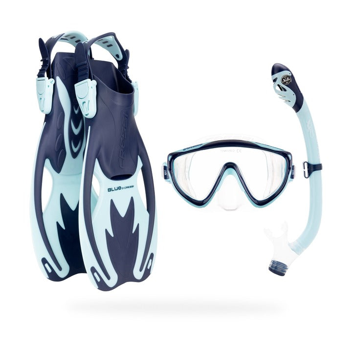 Cressi Tinetto Rocks Dry Set Kid Snorkel Sets    Cressi