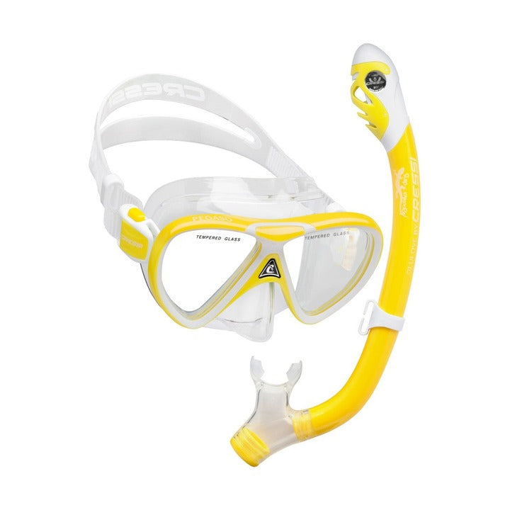 Cressi Pegaso & Iguana Dry Kid Masks & Snorkeling Kits    Cressi