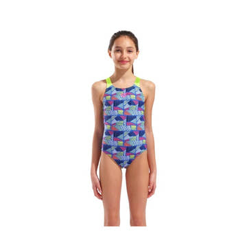 Arena Girl's Candies Swim Pro Back One Piece Swimsuit    Arena