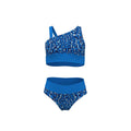 Nike Girls' Wild Asymmetrical Monokini Swimsuit  Two Piece Swimsuits  Nike