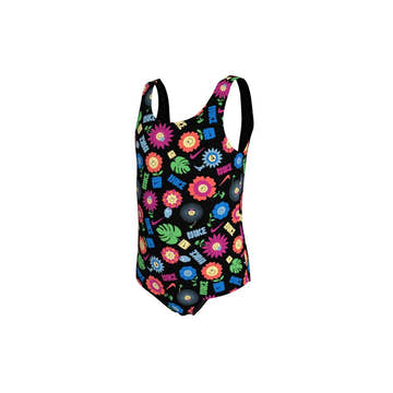 Nike Girls' Garden Party U-Back One Piece Swimsuit  Girls One Piece  Nike
