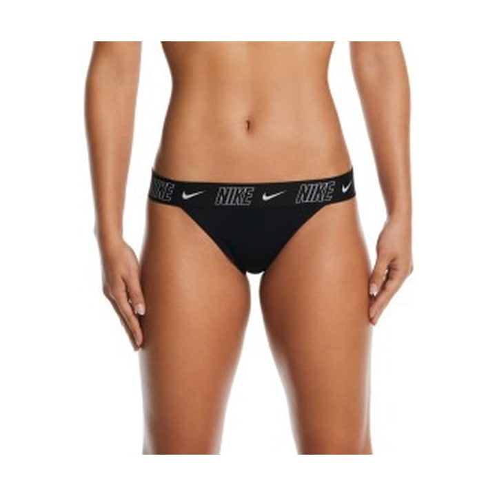 Nike Women's Logo Tape Banded Bikini Bottom  Bikini Bottom  Nike