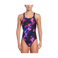Nike Women's Hydrastrong Multi Print Fastback One Piece Swimsuit  One Piece Swimsuits  Nike