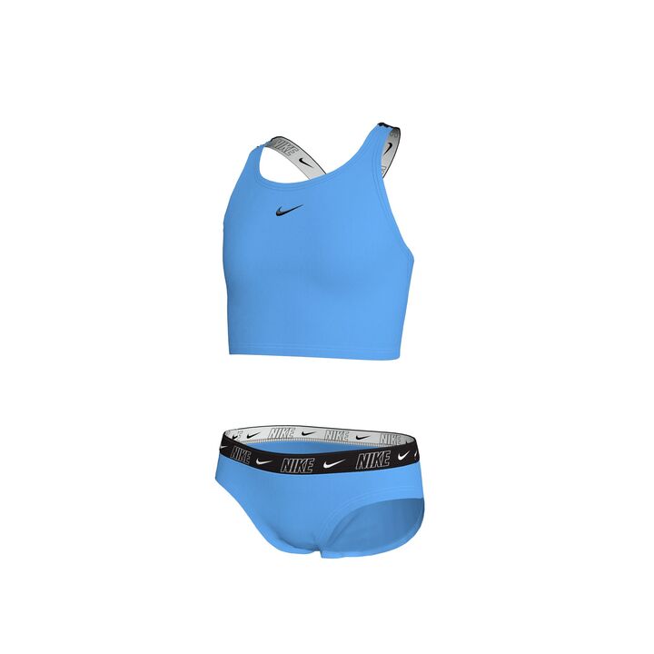 Nike Girls' Logo Tape Crossback Midkini Set    Nike