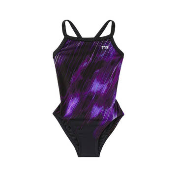TYR Durafast Elite Girl's Diamondfit One Piece Swimsuit - Cycloid    Tyr