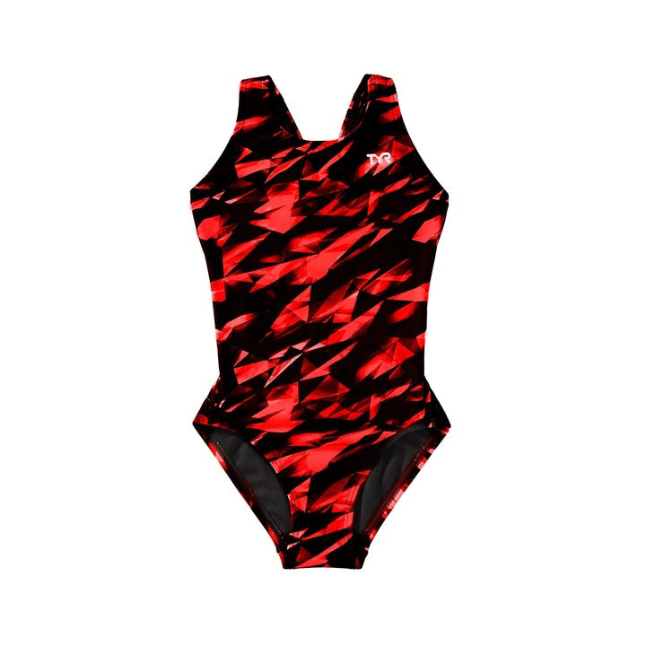 TYR Durafast Elite Girl's Maxfit One Piece Swimsuit - Triadic  Girls One Piece  Tyr