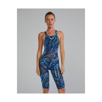 TYR Women's Avictor Open Back One Piece Swimsuit - Helux    Tyr