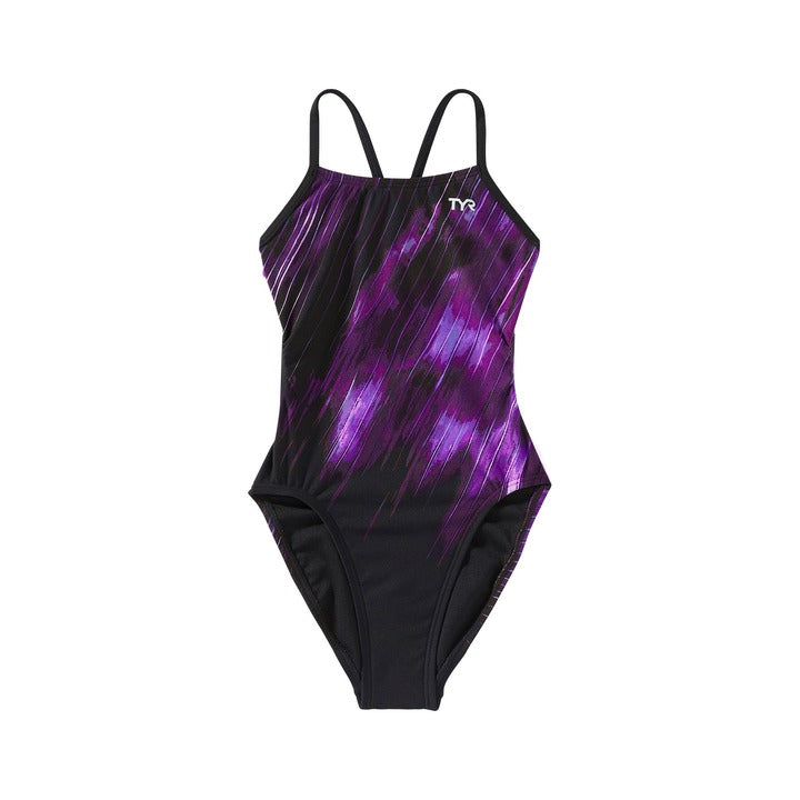 TYR Durafast Elite Girl's Cutoutfit One Piece Swimsuit - Cycloid    Tyr