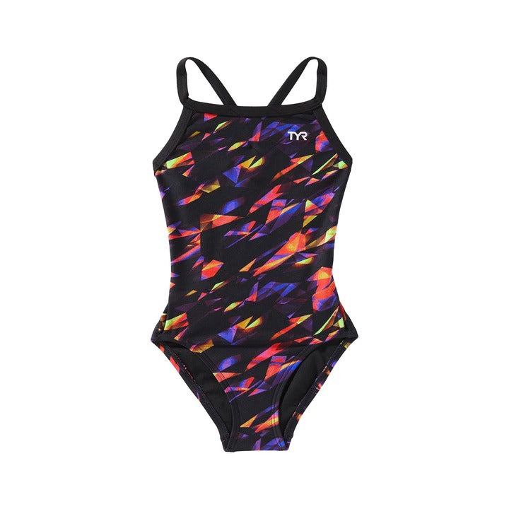 TYR Durafast Elite Girl's Diamondfit One Piece Swimsuit - Triadic    Tyr