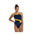 TYR Women's Vanguard Splice Durafast Elite Diamondfit One Piece Swimsuit    Tyr