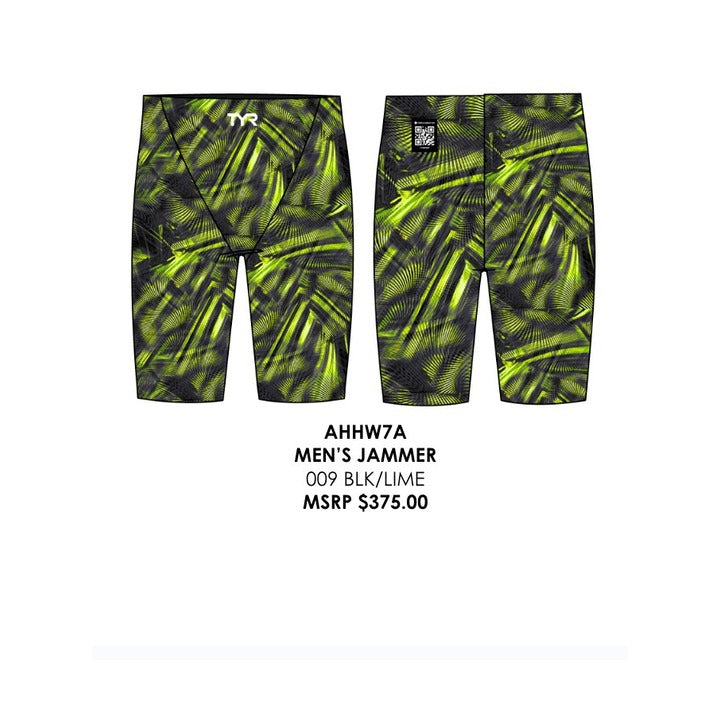 TYR Men's Avictor High Waist Swim Jammer - Helux    Tyr