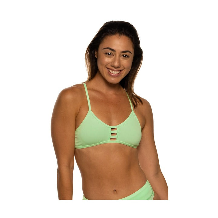 Jolyn Women's Tomcat Solid Bikini Top    JOLYN