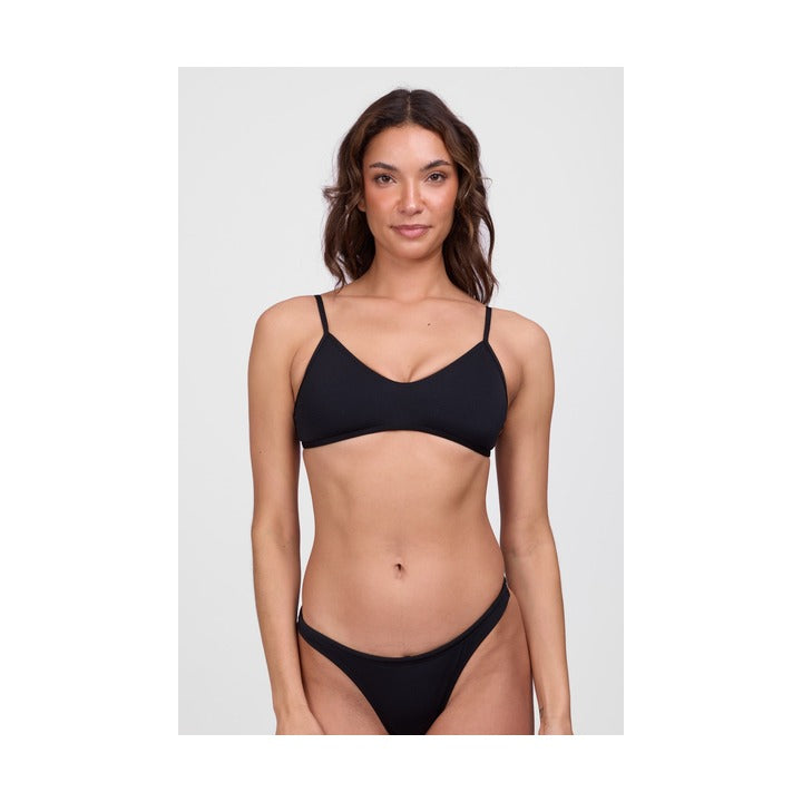 Jolyn Women's Tracy Solid Bikini Top    JOLYN