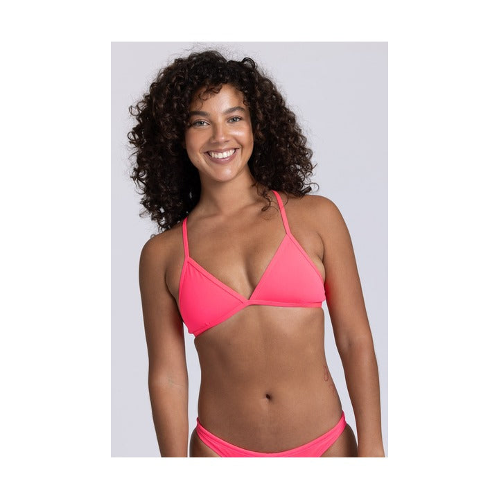 Jolyn Women's Triangle Solid Bikini Top    JOLYN