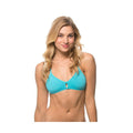Jolyn Women's Vent Solid Bikini Top    JOLYN