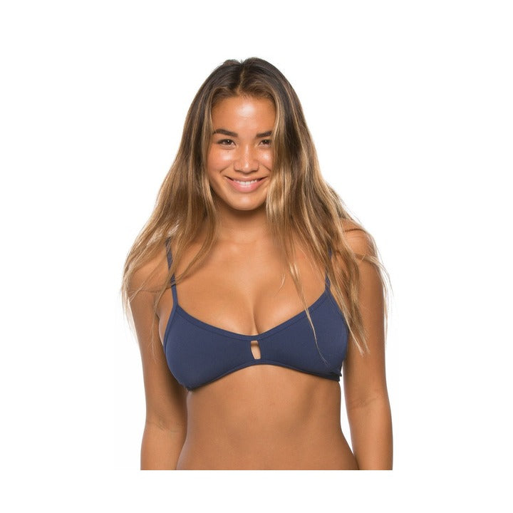 Jolyn Women's Vent Solid Bikini Top    JOLYN