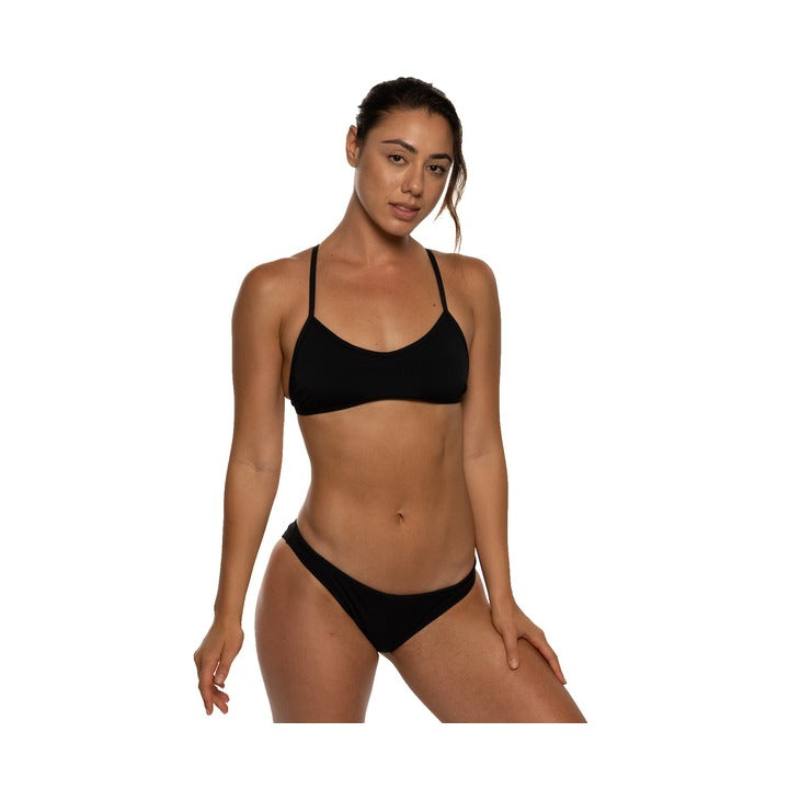 Jolyn Women's Midl Solid Bikini Bottom  Bikini Bottom  JOLYN