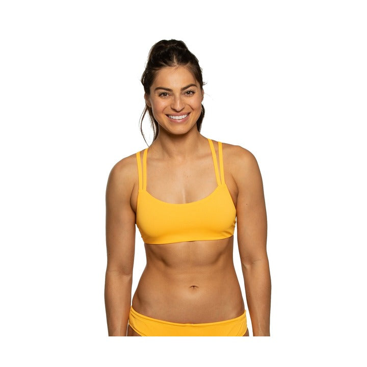 Jolyn Women's Fendrick Solid Bikini Top    JOLYN