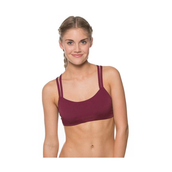 Jolyn Women's Fendrick Solid Bikini Top    JOLYN