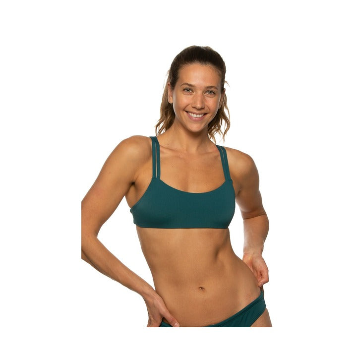 Jolyn Women's Fendrick Solid Bikini Top    JOLYN