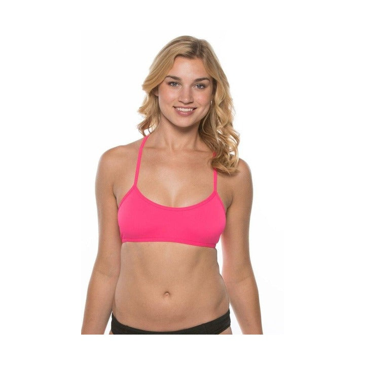 Jolyn Women's Grayson Solid Bikini Top    JOLYN
