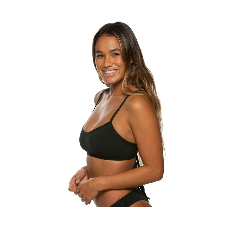 Jolyn Women's Grayson Solid Bikini Top    JOLYN