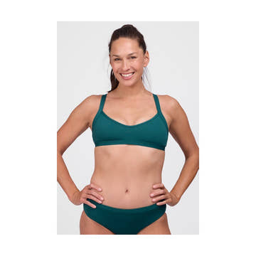 Jolyn Women's Kathleen Solid Bikini Top  Bikini Top  JOLYN