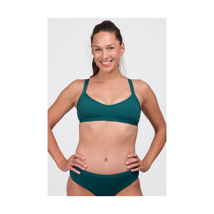 Jolyn Women's Kathleen Solid Bikini Top  Bikini Top  JOLYN