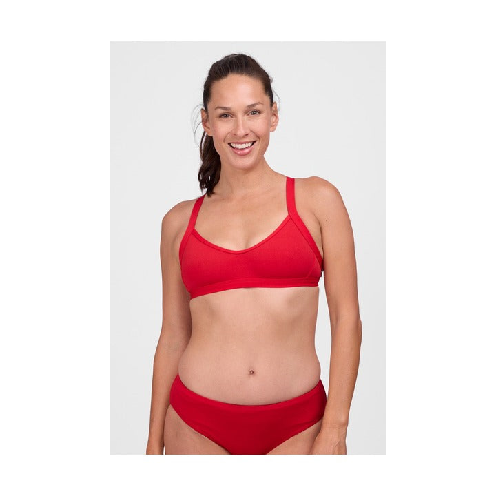 Jolyn Women's Kathleen Solid Bikini Top  Bikini Top  JOLYN