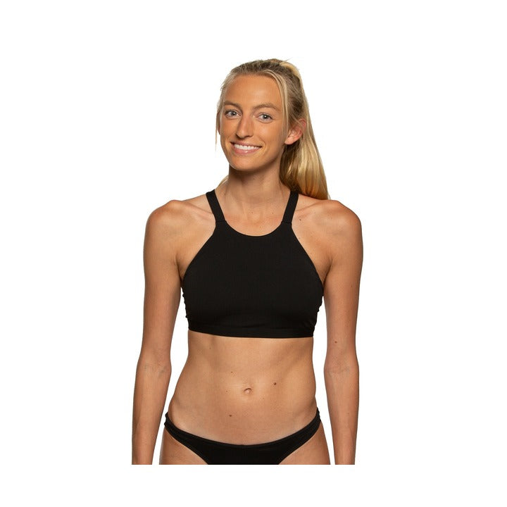 Jolyn Women's Kaylee Solid Bikini Top    JOLYN